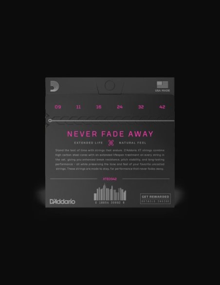 D'Addario XTE 009-042 Muta Corde Chitarra Elettrica