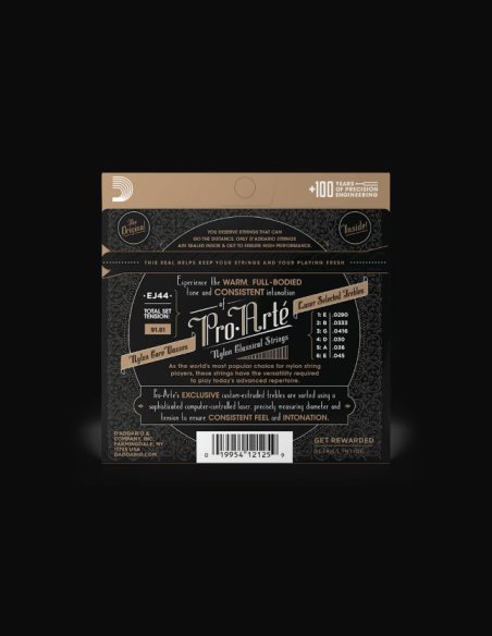 D'Addario EJ44 Muta Corde Chitarra Classica