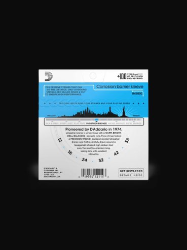 D'Addario EJ16 Phospore Bronze 012-053 Muta Chitarra Folk