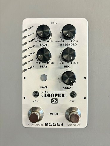 Mooer Groove Looper X2 Pedal