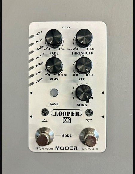 Mooer Groove Looper X2 Pedal