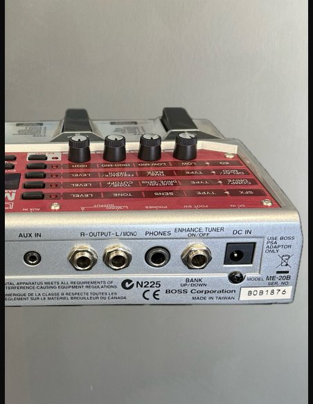 Boss ME20B Multieffetto Pedaliera Basso