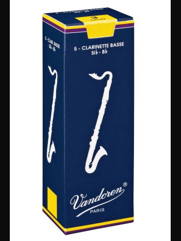 Vandoren Traditional Ance Clarinetto Basso Bb 3