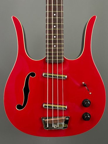 Danelectro 58 LongHorn Bass Red Hot