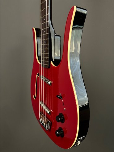 Danelectro 58 LongHorn Bass Red Hot