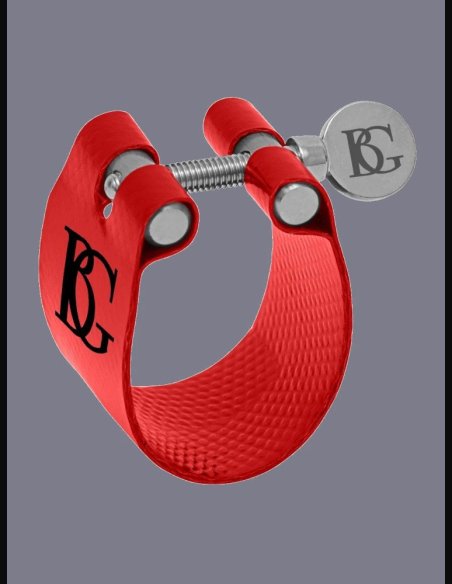 BG LFB9 Flex Legatura Rosso Clarinetto Bb