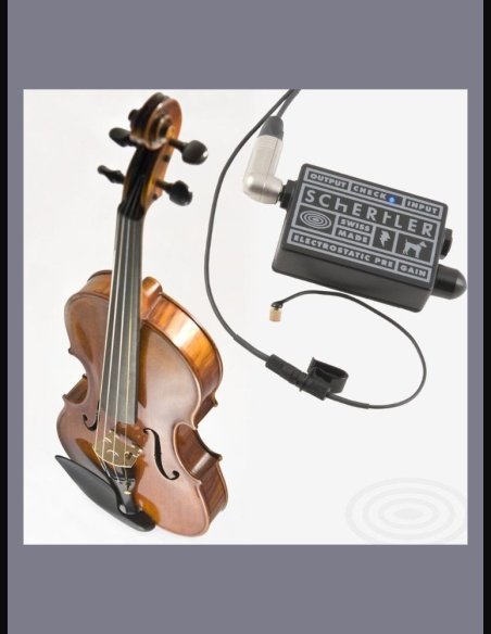 Schertler Stat-V-SET Mic Viol/Viola