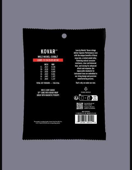 Martin MK12 Kovar 12-54 Light