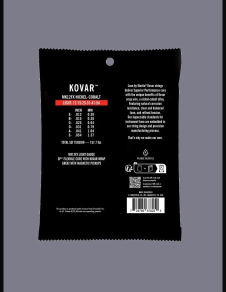 Martin MK12FX Kovar 12-54 Light