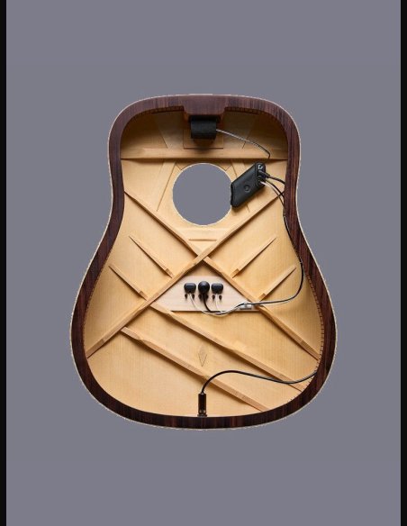 L.R. Baggs Hi Fi Duet Bridge Plate