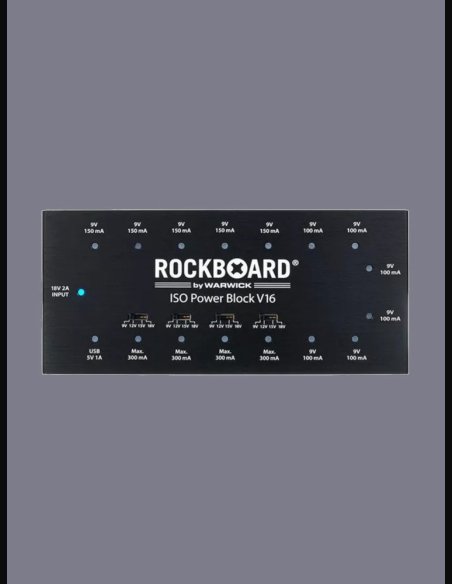 Rockboard Block Iso (V)16 Alimentatore