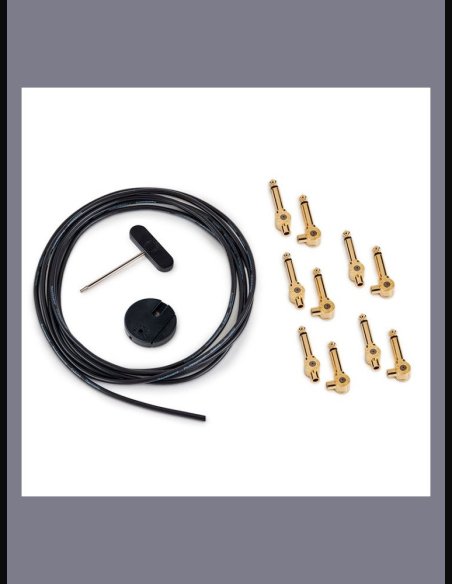 Rockboard Patch Works Solderness Set Gold