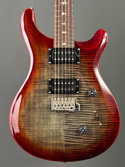 PRS SE Custom 24 Charcoal Cherry Burst