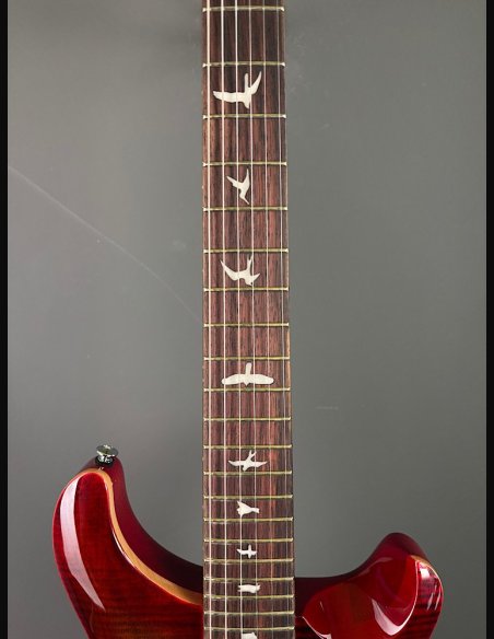 PRS SE Custom 24 Charcoal Cherry Burst