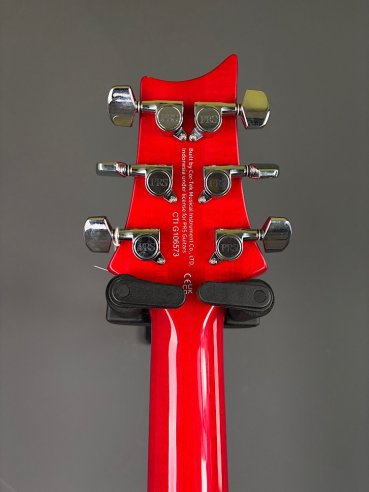 PRS SE Custom 24 Charcoal Cherry Burst