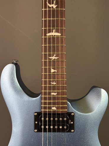 PRS SE CE24 Standard Satin Ice Blue Metallic 2025