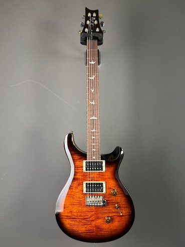 PRS SE Custom 24 Black Gold Burst