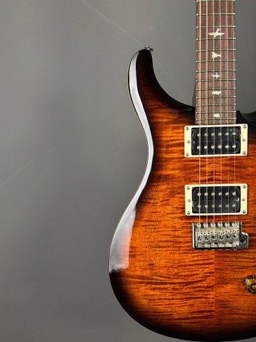 PRS SE Custom 24 Black Gold Burst
