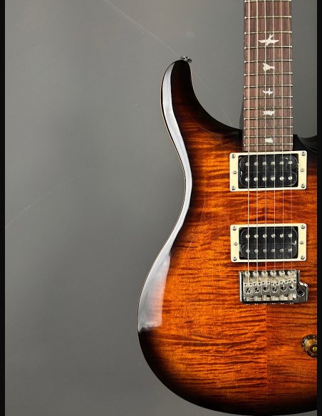 PRS SE Custom 24 Black Gold Burst