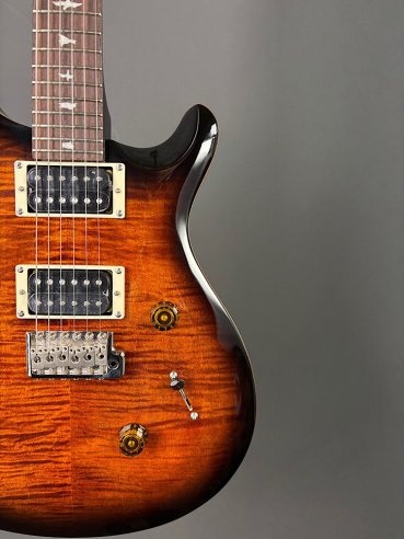 PRS SE Custom 24 Black Gold Burst
