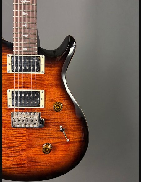 PRS SE Custom 24 Black Gold Burst