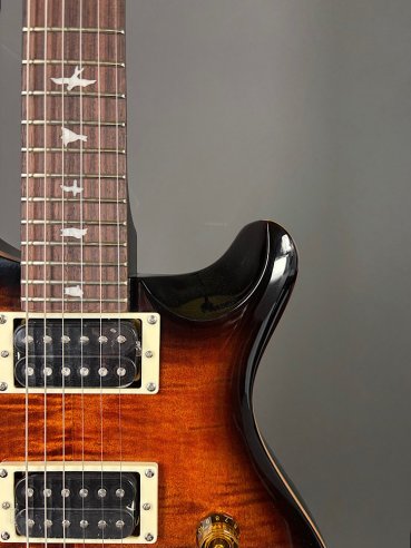 PRS SE Custom 24 Black Gold Burst