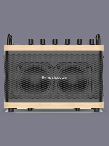 Music Cube Tiny Box D2 Oak 50 W Multi Functional PA