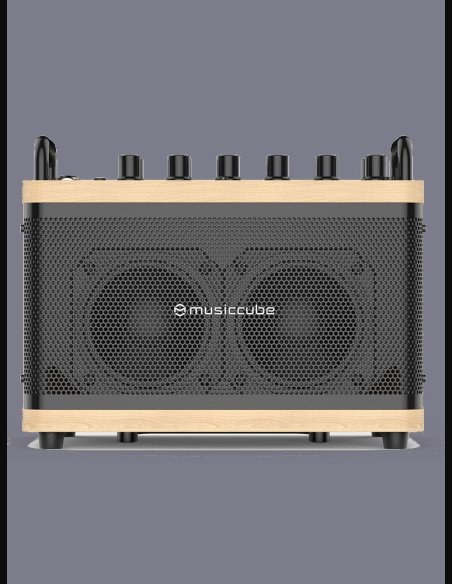 Music Cube Tiny Box D2 Oak 50 W Multi Functional PA