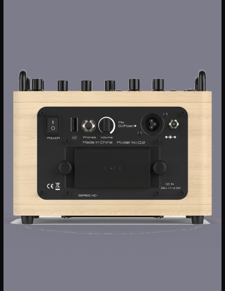 Music Cube Tiny Box D2 Oak 50 W Multi Functional PA