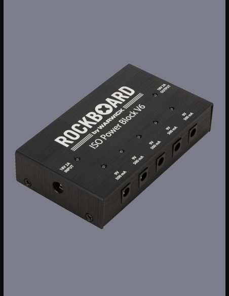 Rockboard Iso Power Block V6 Alimentatore