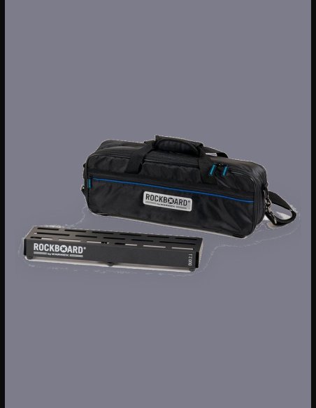 Rockboard Duo 2.1 Pedalboard 46X14 Gig Bag