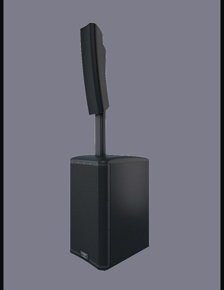 QSC KC12 Black Sistema Audio a Colonna