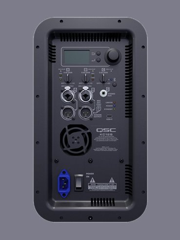 QSC KC12 Black Sistema Audio a Colonna