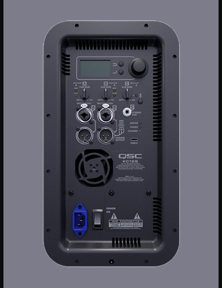 QSC KC12 Black Sistema Audio a Colonna