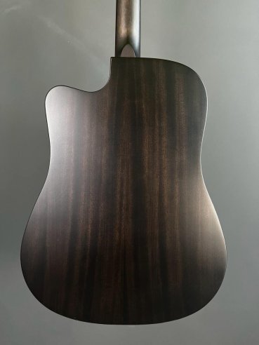 Sigma SE DMCE Black Dreadnought Cutaway