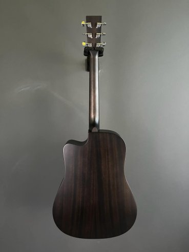 Sigma SE DMCE Black Dreadnought Cutaway