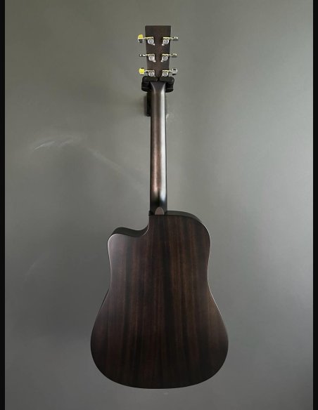 Sigma SE DMCE Black Dreadnought Cutaway