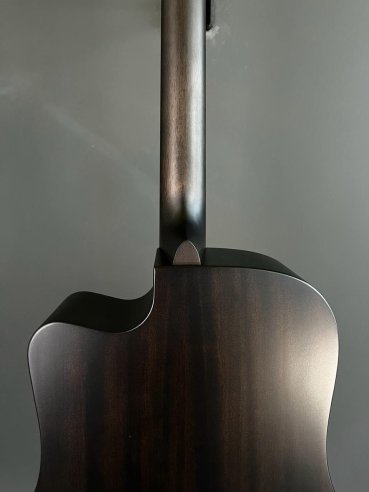 Sigma SE DMCE Black Dreadnought Cutaway