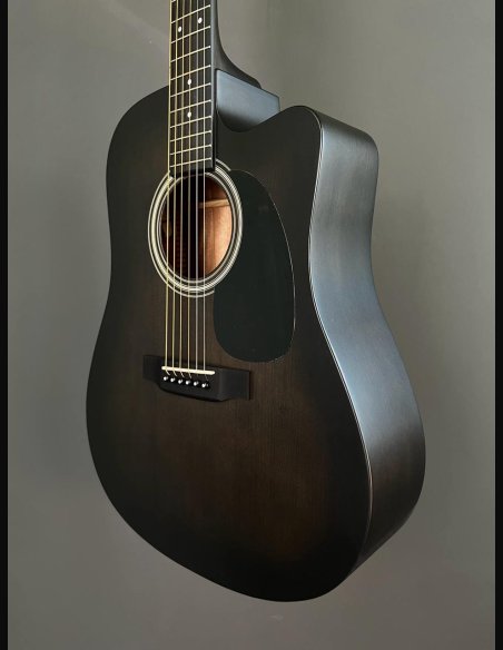 Sigma SE DMCE Black Dreadnought Cutaway