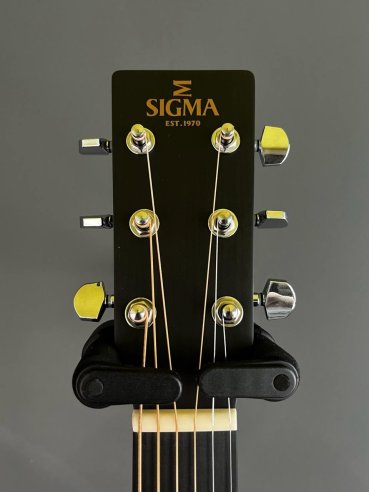 Sigma SE DMCE Black Dreadnought Cutaway