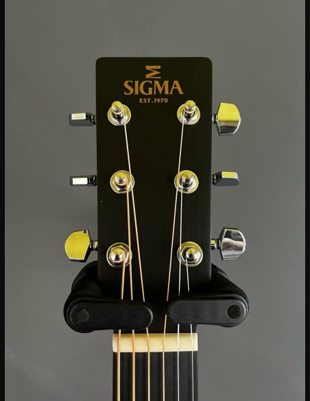 Sigma SE DMCE Black Dreadnought Cutaway