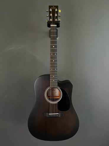 Sigma SE DMCE Black Dreadnought Cutaway