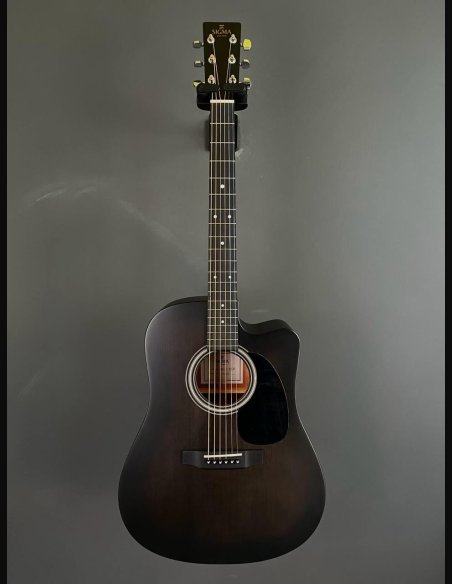 Sigma SE DMCE Black Dreadnought Cutaway