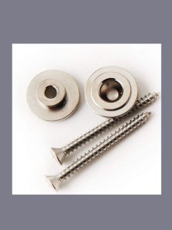 PRS ACC-4217 Strap Button & Screw Nickel (2)