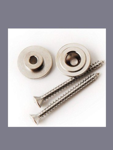 PRS ACC-4217 Strap Button & Screw Nickel (2)
