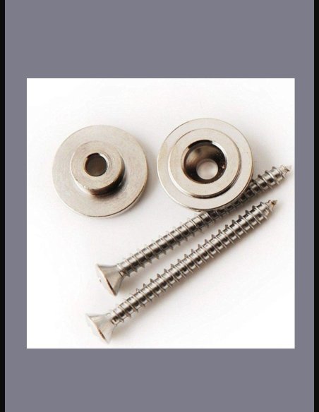 PRS ACC-4217 Strap Button & Screw Nickel (2)