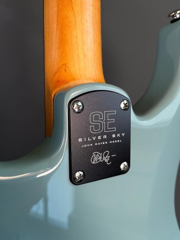 PRS SE Silver Sky Stone Blue EX DEMO