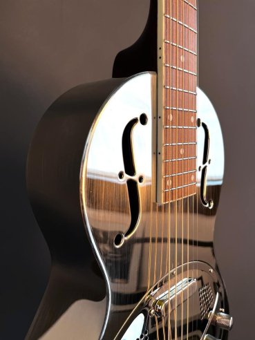 Johnson JR-960E PN Parlor Resofonica Metal Elettrificata