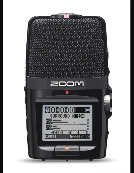 Zoom H2N REG. Palmare