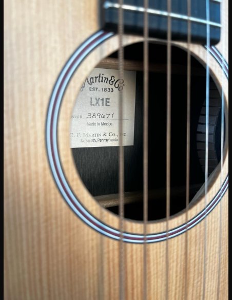 Martin LX1 RE Little Martin SN:00729789592574